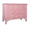 Fleur 4-Drawer Pink Cabinet - Image 3